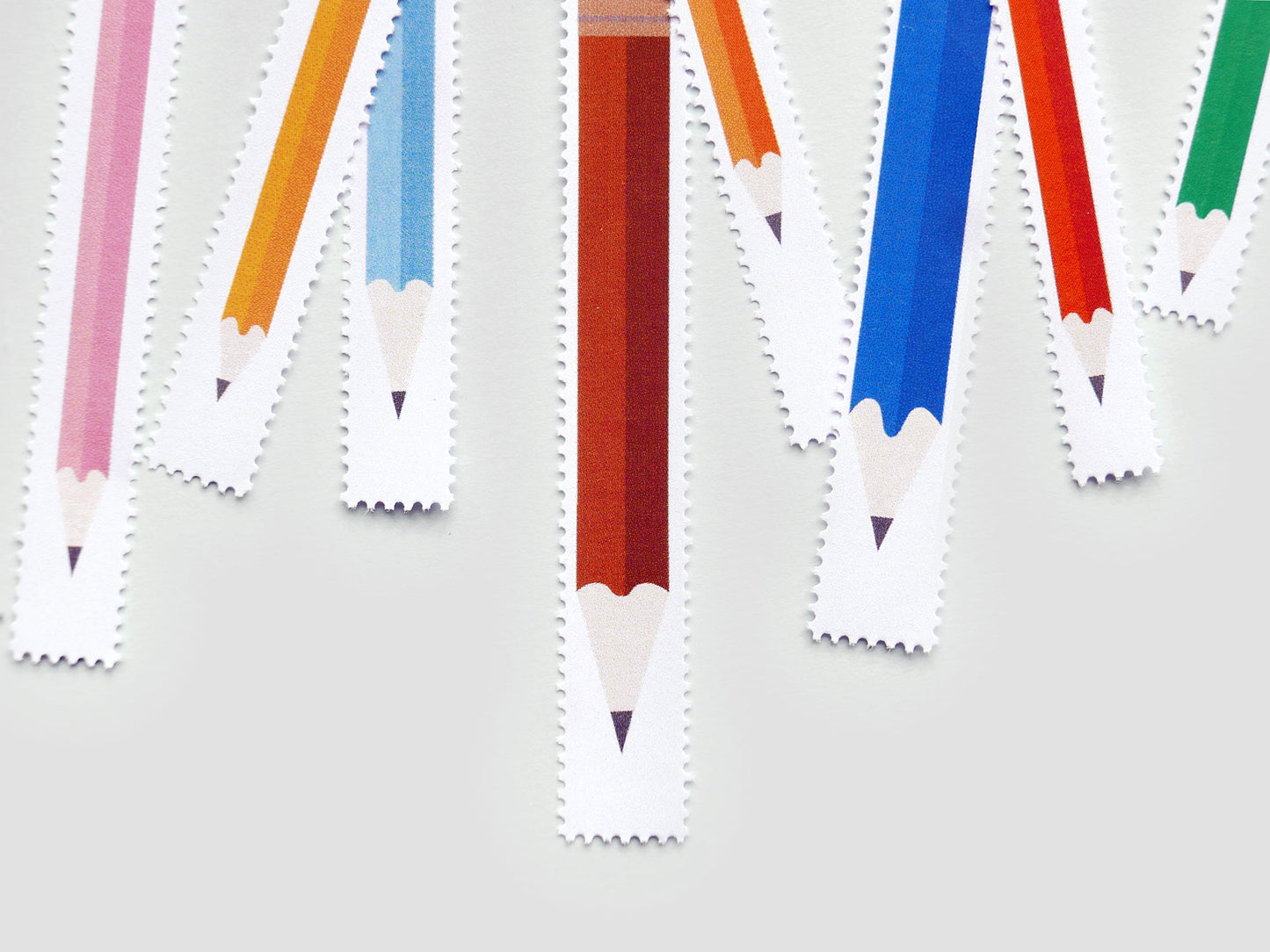 Pencil Stamps