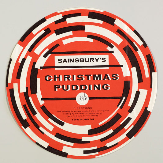 Christmas Dinner, Sainsburys. 1970s.