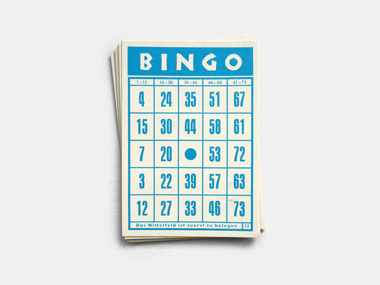 Old Bingo Cards