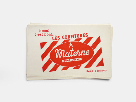 Materne French Jam Blotter (1970s)
