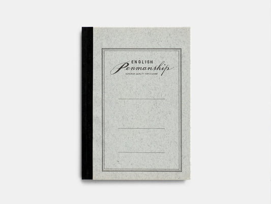 English Penmanship Notebook (1960s)