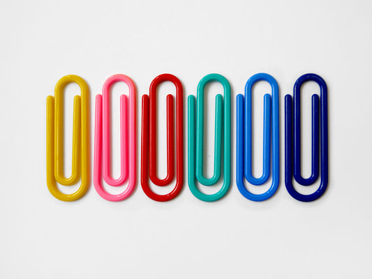 XL 4" Plastic Paperclip (1990s)